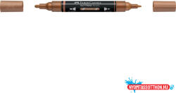 Faber-Castell Akril marker kétvégű MULTIMARK 252 Faber-Castell réz (ORI_68286)