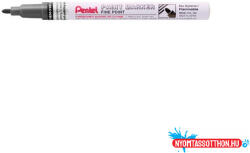  Lakkmarker 1, 5mm, kerek Pentel gyöngyházfekete