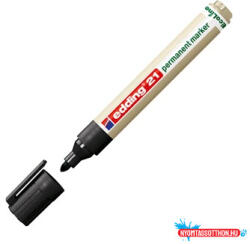  Alkoholos marker 1, 5-3mm, Edding 21 EcoLine fekete (ORI_35340)