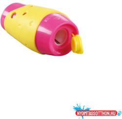 Keyroad Hegyezõ 2 lyukú tartályos, fedeles 12 db/display Keyroad Cheese vegyes színek