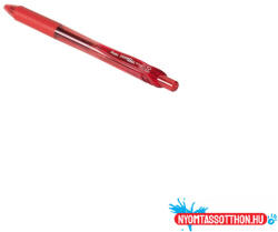 Pentel Rollertoll zselés 0, 25mm, tűhegyű BLN105-BX, Pentel EnerGelX, írásszín piros (ORI_BLN105BX)