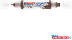 edding Akril marker 2-3mm, és 5-10mm, 3D kétvégű Edding 5400 barna (ORI_36526)