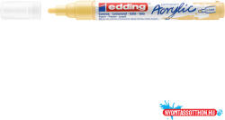 edding Akril marker 2-3mm, Edding 5100 pasztell sárga (ORI_36477)