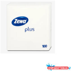 Zewa Szalvéta 1 rétegű fehér 100 lap/csomag Plus Zewa