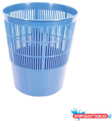 Fornax Papírkosár 16l, Fornax műanyag rácsos, Fornax, kék