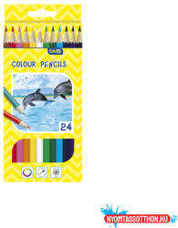Educa Színes ceruza készlet, Educa 24 klf. szín (ORI_300319)