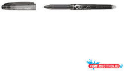 Pilot Rollertoll, (0.5) 0, 25 mm, tűhegyű, törölhető, kupakos, PILOT "Frixion Point", fekete (ORI_BLFRP5B)