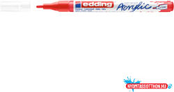edding Akril marker 1-2mm, Edding 5300 piros (ORI_36449)