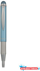 Zebra Golyóstoll metál világoskék test, Zebra Stylus Telescopic, írásszín kék (ORI_2252462)