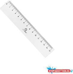  Vonalzó 15cm, műanyag Bluering® (ORI_VONALZO15CM)
