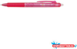 Pilot Rollertoll 0, 5mm, törölhető Pilot Frixion Clicker, írásszín rózsa (ORI_BLRTFR5P)