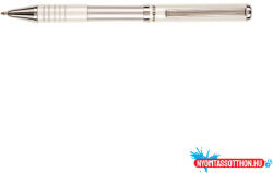 Zebra Golyóstoll metál fehér test, Zebra SLF1, írásszín kék (ORI_2251242)