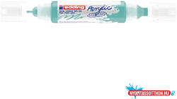 edding Akril marker 2-3mm, és 5-10mm, 3D kétvégű Edding 5400 türkiz (ORI_36540)