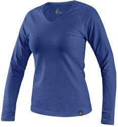 CXS Tricou de damă CXS MARY cu decolteu în V - Albastră | XS (1620-121-413-91)