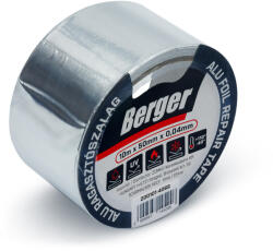 BERGER hőtükrös alu ragasztószalag 10mx50mm/0, 04mm (200101-4066) - hegessz