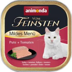 Animonda Vom Feinsten Adult Enyhe Menü tálka, 100 g - Pulyka és paradicsom