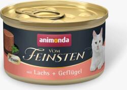 Animonda Vom Feinsten Adult Mousse konzerv, 85 g - Lazac és baromfi