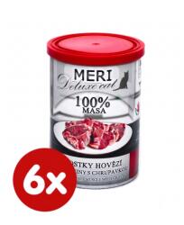 Falco Meri macskáknak szánt konzerv csirke deluxe kockák marha izom porccal6x400g