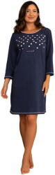 Regina cămașă de noapte 2011 albastru închis: XXL (34605 XXL)