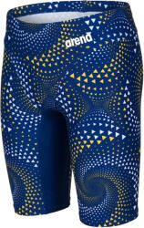 arena fireflow swim jammer junior navy/yellow 164cm