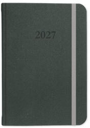 Period Határidőnapló B/6 Heti Velour Sötétzöld 2027 (P41144717)