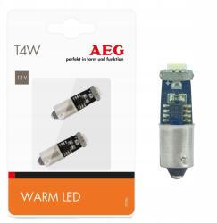 AEG Izzó T4W Led BA9s 12V Meleg Fehér Retrofit Warm White 2db
