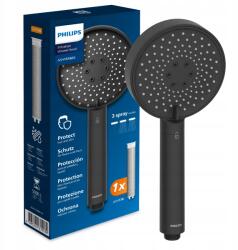 Philips ASH1516BK/10 Fekete Zuhanyfej Szénszűrővel (ASH1516BK/10)
