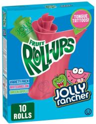 Gyümölcs Roll-Ups Fruit Roll-Ups puha szalagok Jolly Rancher cukorka ízben, 141 g (23348)