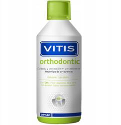 Vitis Orthodontic folyadék fogszabályozó készülékek öblítéséhez 500 ml (8427426025127)