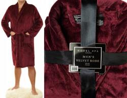  Fürdőköpeny Férfi Exkluzív Plüss Vastag Meleg Velvet Spa 1212#