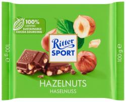 Ritter SPORT Hazelnuts tejcsokoládé dióval 100 g