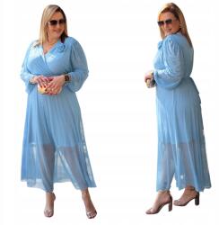 Cavaricci Ruha Maxi Nagy Méret Plus Size Női Cavaricci Csillogó Kék (Su-12)