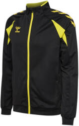 Hummel Bluza hummel CORE 2.0 POLY ZIP - 5138 BLACK/BLAZING YELLOW , L