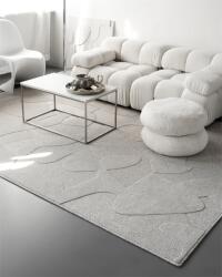 Agnella gyapjú szőnyeg morphic botanica light grey - 240 x 340 cm