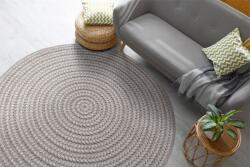 Agnella gyapjú szőnyeg noble tino light grey kerek - Ø 120 cm