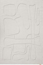 Agnella gyapjú szőnyeg morphic morphic light grey - 200 x 300 cm