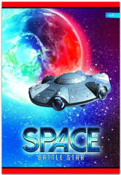 Lastva Füzet, LASTVA Space Battle Star, A4, 52 lapos, vonalas (FLSBSA452V)