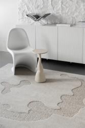 Agnella gyapjú szőnyeg morphic atole light grey négyzet - 160 x 160 cm