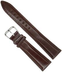  Curea Piele Naturală Maro-Închis - 20/22 mm - Lungime XL (135+80 mm) (5737)