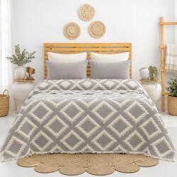 Saheser® Cuvertura din muselina 240x260 cm Sonia Gri, Saheser Home
