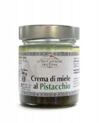  Mézes krém pisztáciás Le Tre Castagne dell'Etna 200g Szicília méz (8002904660061)