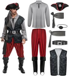 spooktacular creations Kalóz jelmez férfiaknak, M (20741-M)