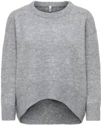 ONLY Tricotaj Onlalivia O-Neck 15383977 BS000087 medium grey melange