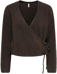 ONLY Jachetă Onlliva V-Neck Wrap 15382359 19-1109 TCX chocolate torte