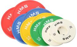  Set Discuri Olimpice HMS CBRS 01 (0, 5 kg. 1 kg. 1, 5 kg. 2 kg, 2, 5 kg (17-61-097)