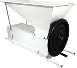 Enoitalia Eno 3 smalto manual, zdrobitor desciorchinator struguri, Enoitalia, cuva si carcasa din tabla smaltuita, cuva cu valturi, productivitate 300-500 kg/h, productie Italia (53204329464150)