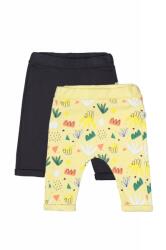 Tongs baby Set de 2 perechi de pantaloni Frunze pentru bebelusi, Tongs baby (Culoare: Galben, Marime: 9-12 luni) (tgs_3190_12)