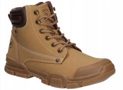 American Club ES196 Bélelt Trekking Bakancs Divatos Téli Cipő Kamel 37