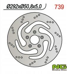 NG Brake Disc Ng Féktárcsa Első Harley-davidson (292X50, 8X5) 883/1200/1340/1450,
