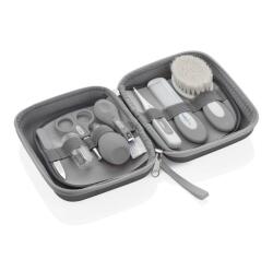 BabyJem Set ingrijire unghii bebelusi cu 9 piese BabyJem Grooming Set (Culoare: Gri) (bj_3633)